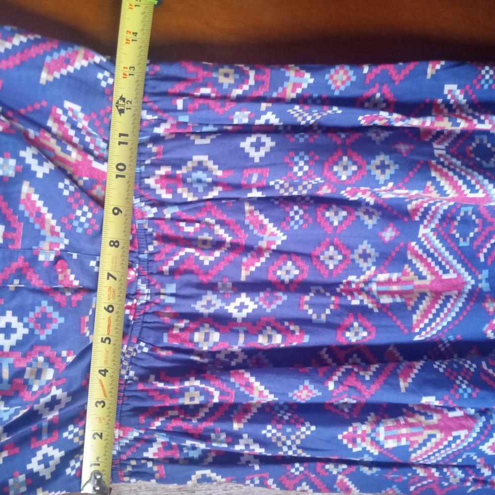 Colorful Geometric Patterned Dress - Picture 5 of 5